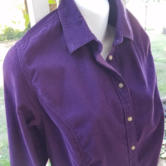 EUC Eddie Bauer corduroy shirt L - Picture 4 of 6